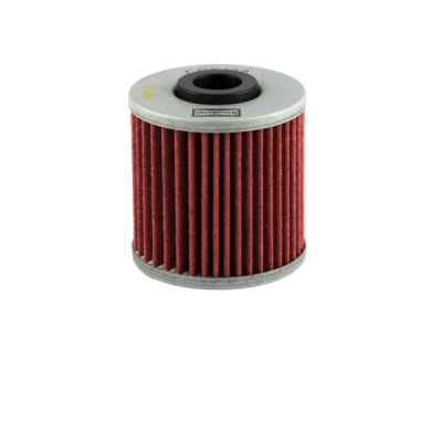 Oil Filters | The oil filter traps the particles that build up in the engine oil during use, protecting bearings, bushings and moving parts from wear. It should be replaced at every oil change to keep lubrication effective and extend engine life.Here you find oil filters from HIFLO FILTRO, Champion, MAHLE, UFI and Nypso, covering road bikes, naked bikes, scooters and cruisers across small and large displacements. Pick the right one by checking your bike's model and year, or by matching the original part number listed in the product details.
