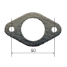 Junta escape RMS Piaggio Nrg Quartz Gilera Typhoon Juntas RMS