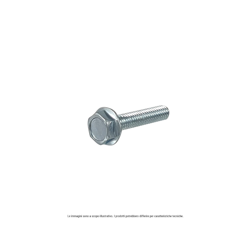 RMS Galvanized hexagonal head screw with flange M5X30 Consumables RMS