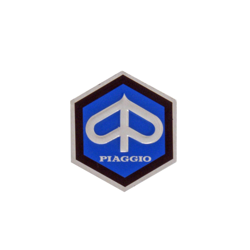 Small Piaggio 152280 Hexagonal Shield Plate Other Rms Classic