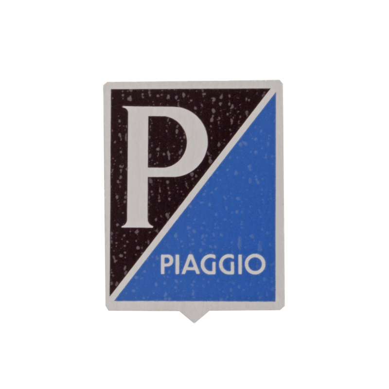 RMS Classic Rectangular emblem for front shield Piaggio 080349 Other Rms Classic