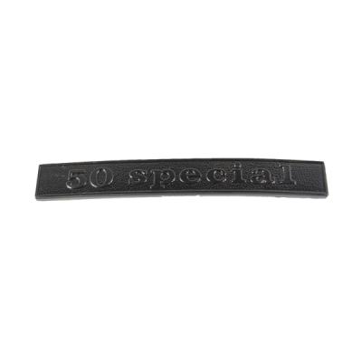 Placa trasera negra mate RMS Classic Piaggio Vespa 50 Special 152511