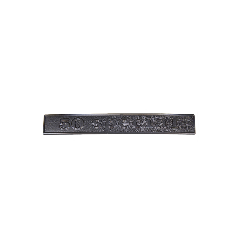 Hinteres Typenschild Glänzend Schwarz RMS Classic Piaggio Vespa 50 Special 152511 Sonstiges Rms Classic