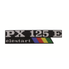 Emblem Seitenhaube RMS Classic Piaggio Vespa Px 125e Elestart 198179 Sonstiges Rms Classic