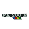 Badge de panneau latéral RMS CLASSIC Piaggio Vespa PX200E Arcobaleno 198181 Autre Rms Classic