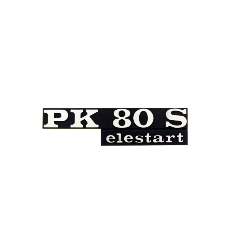 Badge de panneau latéral RMS Classic Piaggio Vespa Pk 80S Elestart 198199 Autre Rms Classic