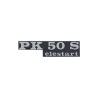 Targhetta RMS Classic Piaggio Vespa PK50 S ELESTAR Altro Rms Classic