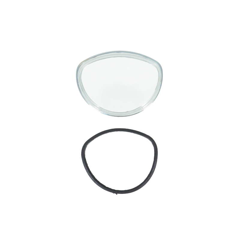 Chrome speedometer Ring and Glass Kit RMS Classic Piaggio Vespa Primavera-Et3-Rally-TS-Sprint Veloce Other Rms Classic