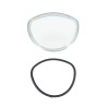 Kit de bisel y cristal de cuentakm cromado RMS CLASSIC Piaggio Vespa Primavera-Et3-Rally-TS-Sprint Veloce Otros Rms Classic