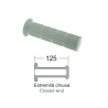 Par de puños RMS Classic gris Piaggio Vespa 50-90-125 Spring Puños Rms Classic