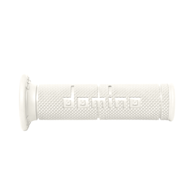Grips | Grips cover the ends of the handlebar and give a secure, comfortable hold, absorbing vibration and preventing the hands from slipping during riding, whatever the road surface.The range includes rubber and soft compound grips for road, cross and adventure use, from brands such as ARIETE, Domino, Rms Classic, RMS, EBC, OXFORD, BKR and PROTAPER, with models built for Piaggio, Vespa, Kawasaki and Suzuki Burgman. To pick the right pair, check the handlebar diameter, the grip length and, where needed, the bike model or original part code.