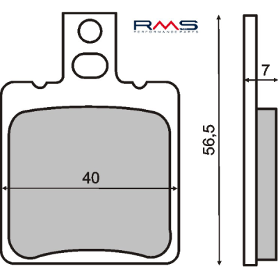 RMS Organic Brake Pads Ducati Monster 695