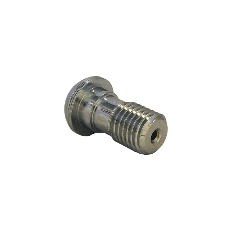 M10x1.25 DOMED SINGLE BANJO BOLT, CHROME Brake Hoses Evok
