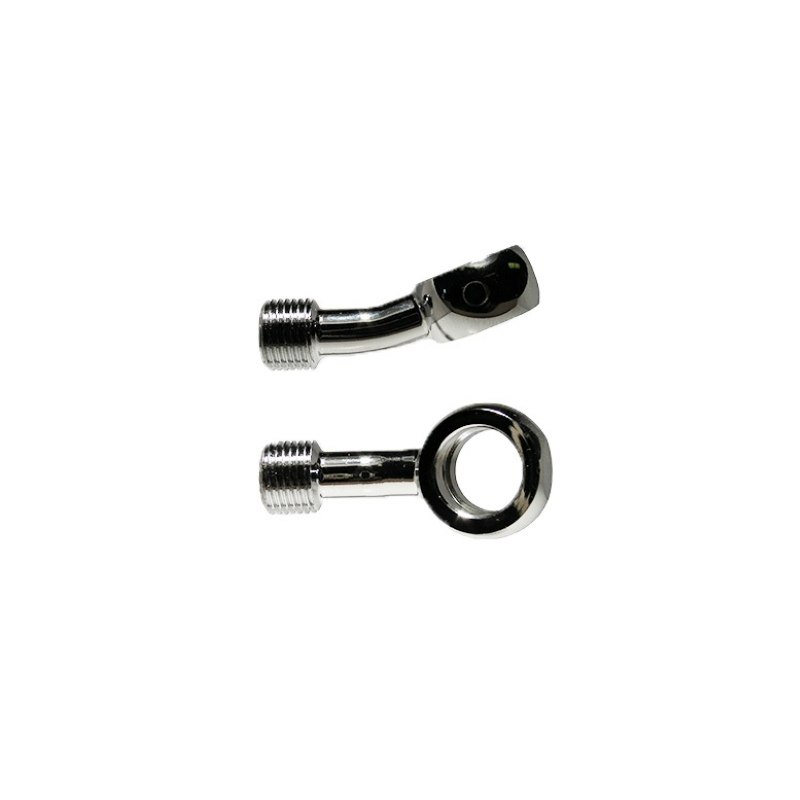M10 20 BANJO, CHROME Brake Hoses Evok
