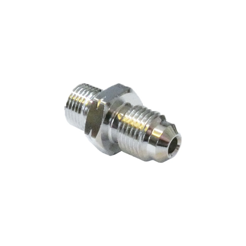 Adaptateur mâle convexe M10x1.00, chrome Durites de Frein Evok