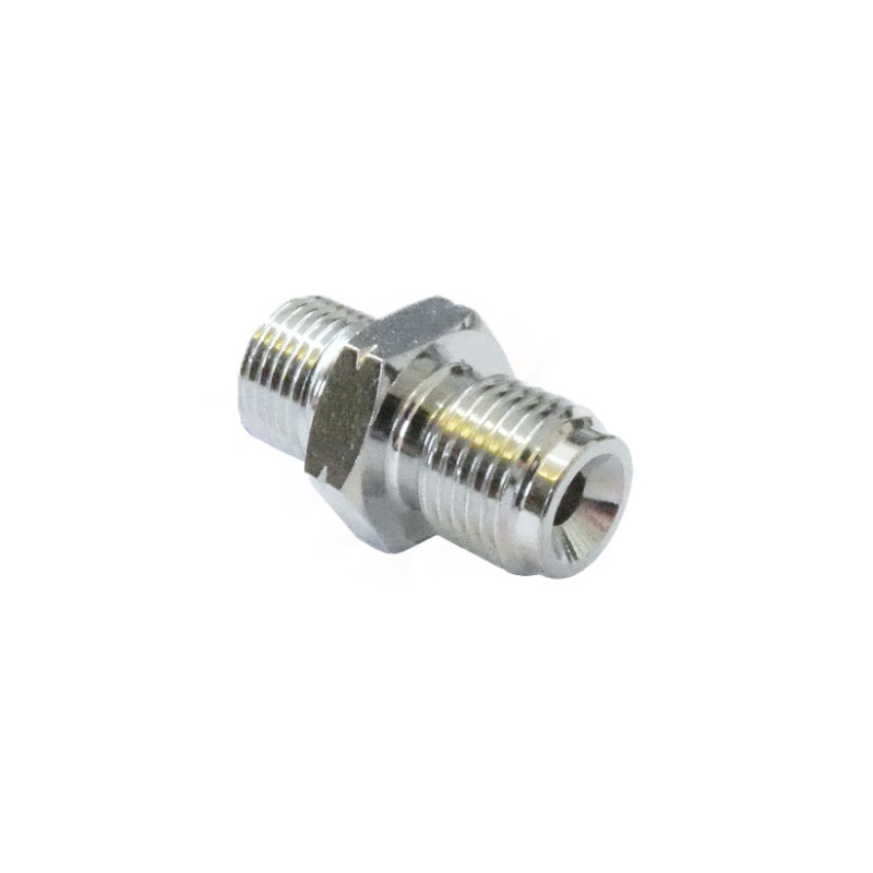 M10x1.25 MALE CONCAVE ADAPTOR, CHROME Brake Hoses Evok