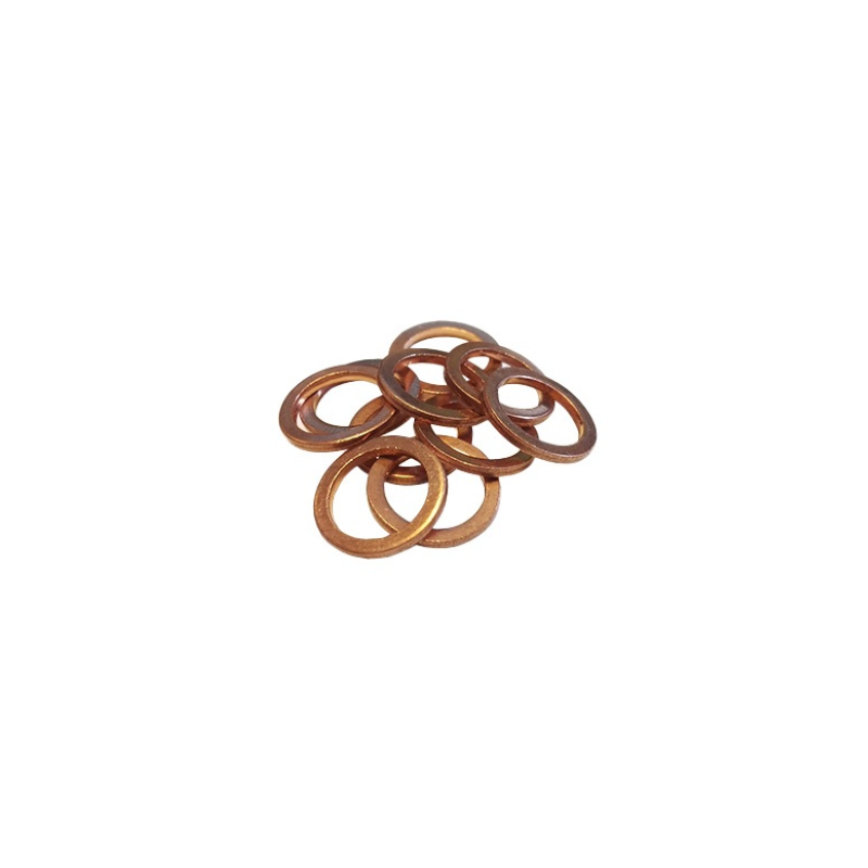 10MM COPPER WASHER - 10PCS PACK Brake Hoses Evok
