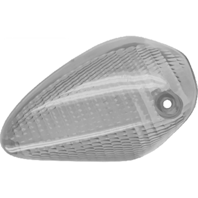 RMS Front Left indicator lens Piaggio Nrg 50cc - white