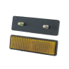 RMS Amber rectangular reflector - with screw Other RMS