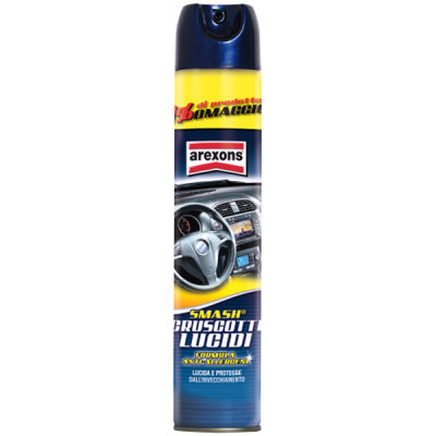 Cleaning and Maintenance | Cleaning and maintenance products keep motorcycles and scooters in good condition, protecting parts such as brakes, dashboard, plastics and paintwork from daily wear and dirt. Regular use helps prevent corrosion, stains and loss of shine on surfaces.The catalogue includes brake and metal cleaners, dashboard polishes, spray greases, antifreeze fluids and helmet cleaners, from brands such as Arexons, LIQUI MOLY, RMS, Petronas, CASTROL, OXFORD and Airman. To pick the right product, check compatibility with the surface you are treating (plastic, metal, fabric) and the size stated on the label, or match the original code if replacing a specific fluid like antifreeze.