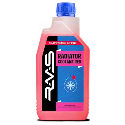 Refrigerante para radiador rojo RMS 1 l Limpieza y Mantenimiento RMS