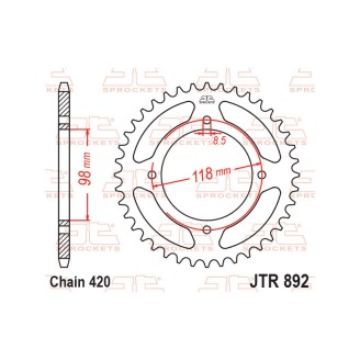 Spare parts and accessories JT | Amotorbike.com