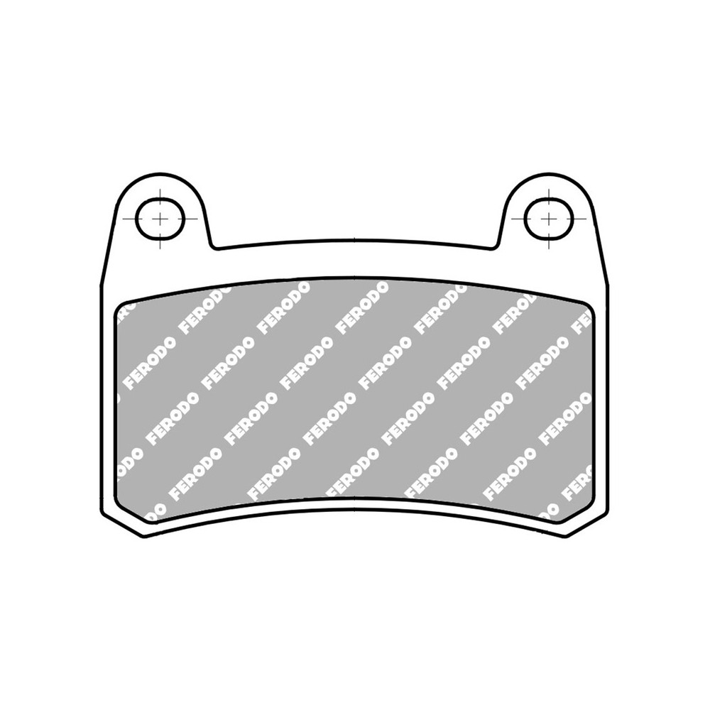 Pastiglie Ferodo FDB2332EF per BENELLI BN251 15-20 e altri modelli Bremsen Ferodo