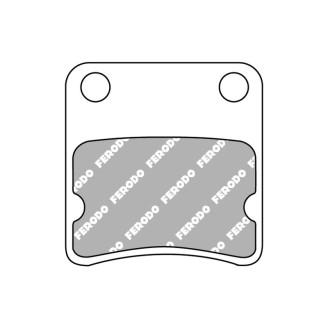 Pastiglie Ferodo FDB2338EF per APRILIA SRV 850 12-19 e altri modelli