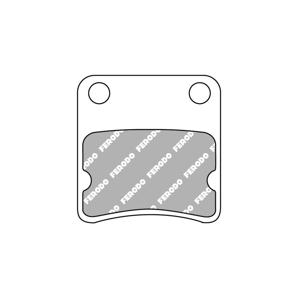 Pastiglie Ferodo FDB2338EF per APRILIA SRV 850 12-19 e altri modelli Freni Ferodo