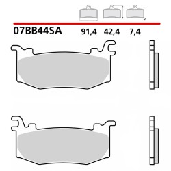 Pastiglie Brembo SA07BB44SA Freins Brembo