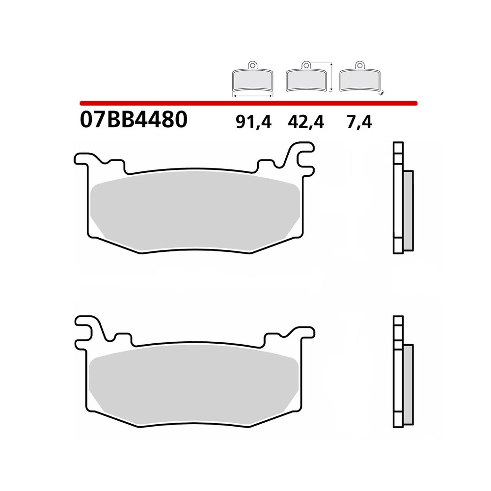  Brake Pads Brembo