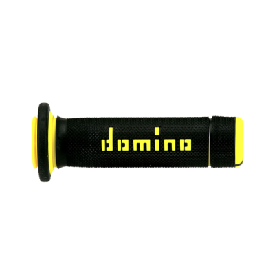 Manopole DOMINO A180 ATV Ape Nero-Giallo