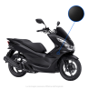 Complete fairing kit Honda PCX 125 2014 2016 Matte Black Other RMS