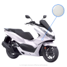 Kit de carénage complet Honda PCX 125 2021-2024 Blanc Perle Autre RMS