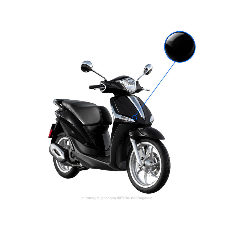 Kit de carénage complet Piaggio Liberty 2015-2024 Noir brillant Autre RMS