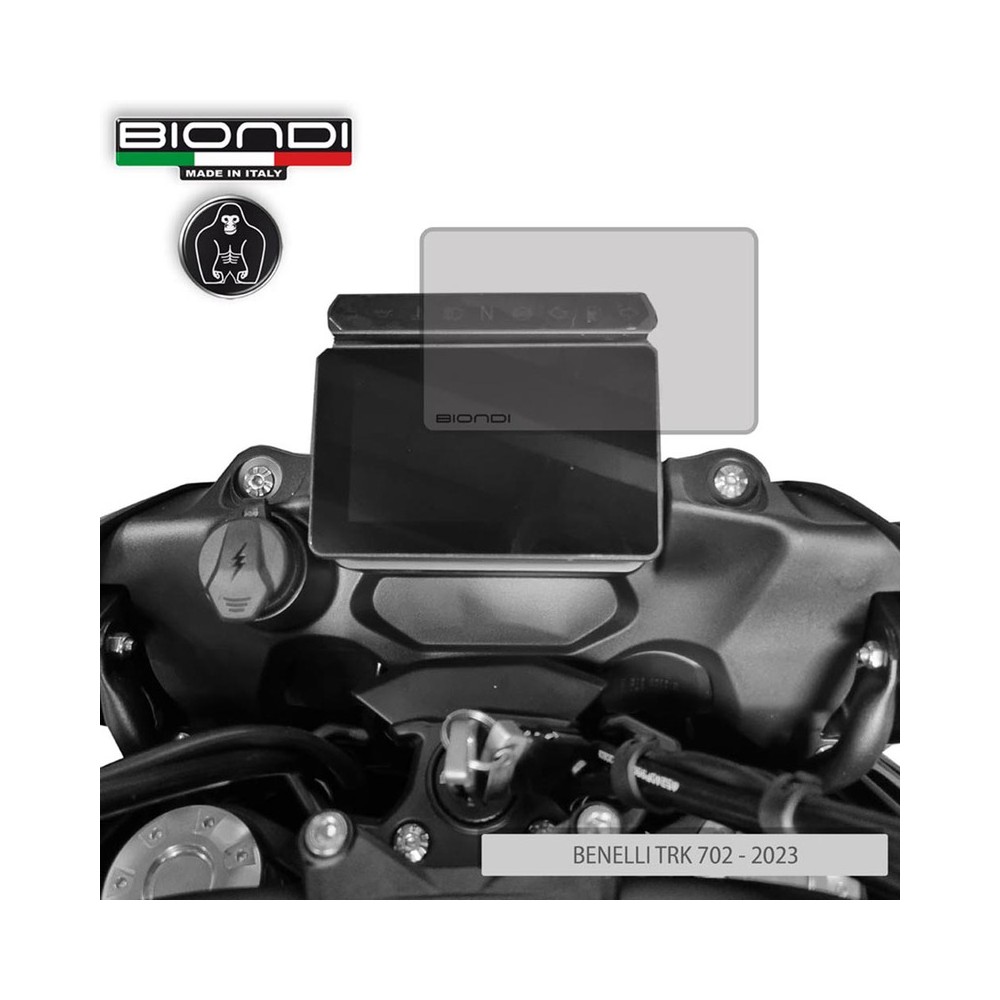 PELLICOLA TRASPARENTE DISPLAY BENELLI TRK 702 23- Benelli TRK 702 2...