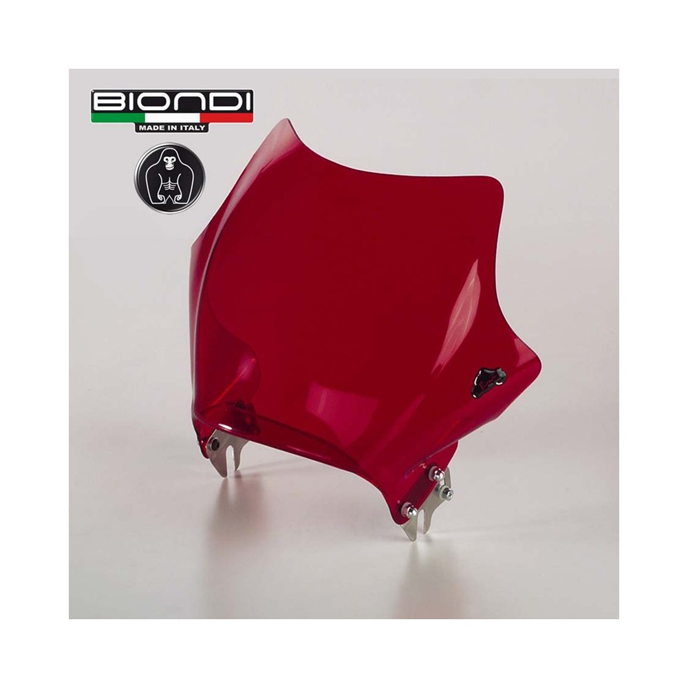 CUPOLINO MOTO MOD.DARK ROSSO Ducati Monster 600/1000 93-06 BIONDI