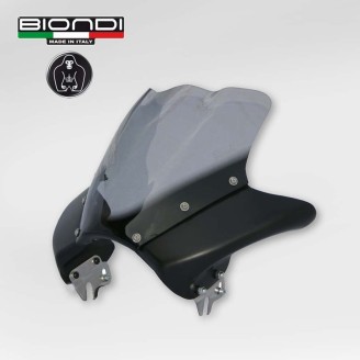 CUPOLINO MOTO MOD.METAL DARKFIANCHI ALLUMINIO NERO Ducati Monster 6...