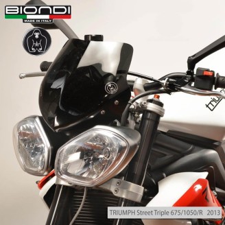 CUPOLINO TRIUMPH STREET TRIPLEFUME DARK Triumph Speed Triple R 675/...