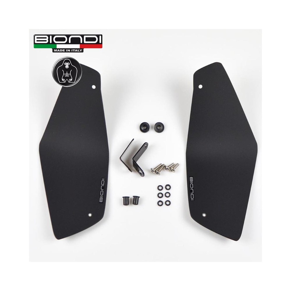 DEFLETTORE BMW R1250GS NERO SATINATO  BIONDI