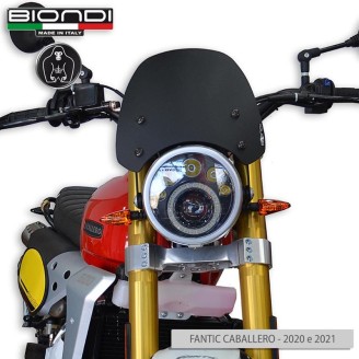 CUPOLINO FANTIC CABALLERO 125/250/500 SPORT BLACK Fantic Caballero ...