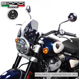 CUPOLINO ROYAL ENFIELD METEOR350 21- SPORT FUME' CHIARO Royal Enfie...