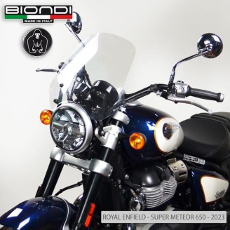 CUPOLINO ROYAL ENFIELD METEOR350 21- TOURING TRASPARENTE Royal Enfi...