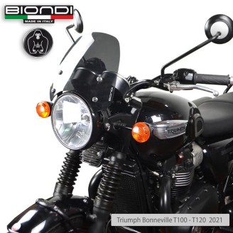 CUPOLINO TRIUMPH BONNEVILLE T100/T120 21- SPORT FUME' SCURO Triumph...