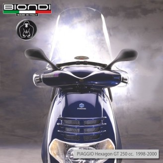 PARABREZZA CLUB HEXAGON GT 98-00 Piaggio Hexagon GT 250 98-00 BIONDI