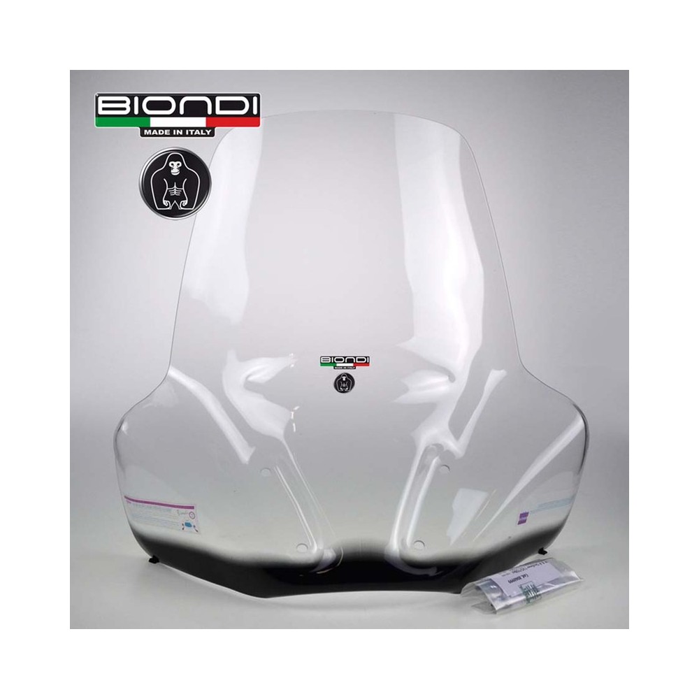 PARABREZZA CLUB YAMAHA MAJESTY125 98-00, ATTACCHI COMPRESI  BIONDI