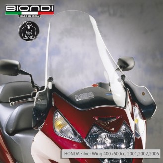 PARABREZZA CLUB HONDA SILVER WING 400 01- ATTACCHI COMPRESI Honda S...