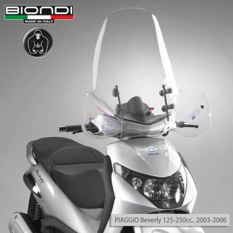 PARABREZZA CLUB BEVERLY 400 06-07 Piaggio Beverly 125/200 01-03 BIONDI