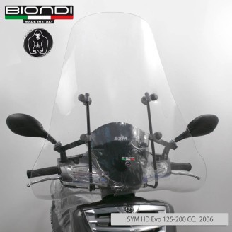 PARABREZZA CLUB SYM HD 125/20006 Yamaha Cygnus X 125/150 04- BIONDI