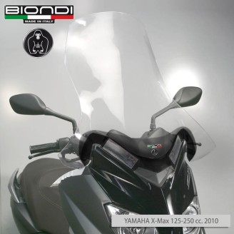 PARABREZZA CLUB YAMAHA X-MAX125 10-13, ATTACCHI COMPRESI Yamaha X-M...